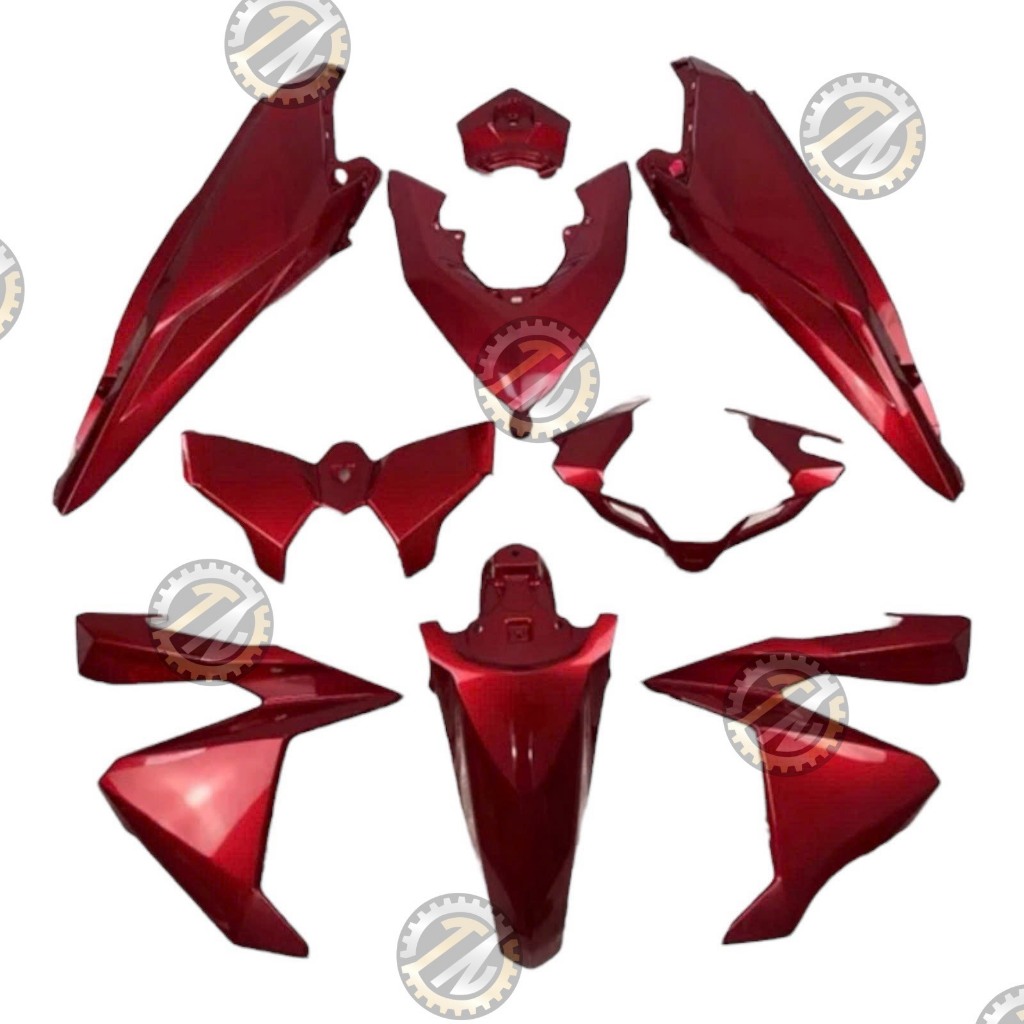 Dàn áo Click 2015 - 2017 màu đỏ candy