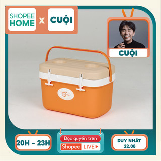 THÙNG ĐÁ DÃ NGOẠI HÀN QUỐC 11L & 25L - LIVINGOVOJE Thùng đựng đá Living on giữ nhiệt 16 tiếng