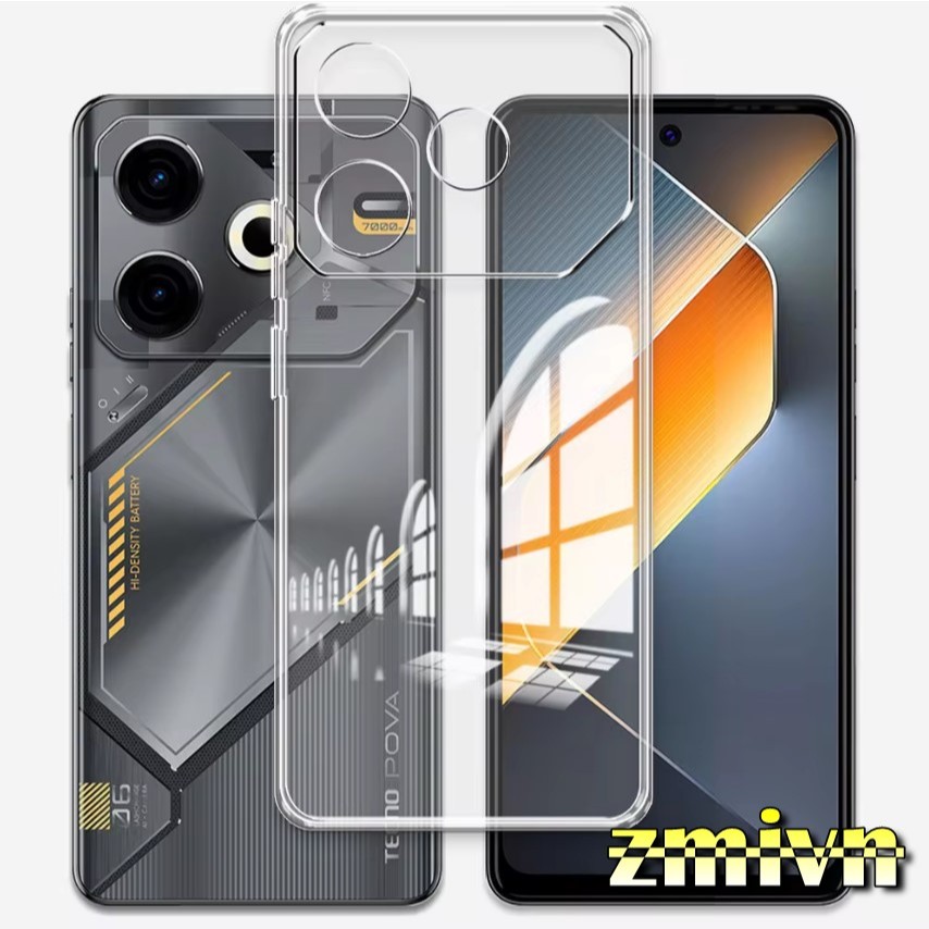 Ốp lưng trong chống va đập Tecno Pova 6 / Pova 6 pro / Pova 6 Neo