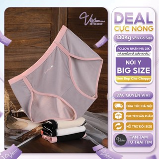 Quần lót nữ Bigsize thông hơi - Quần lót big size siêu co dãn - Quần lót big size cạp cao tới 100Kg - Mã N53