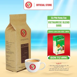 Cà phê bột pha phin blend Robusta & Arabica - Vietnamese Blend Copen Coffee 500G - gu truyền thống vị đắng vừa
