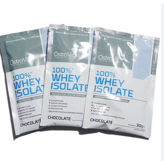 [1 lần dùng]  [Chính hãng] Gói Sample Dùng Thử Ostrovit Whey Protein Isolate 30g