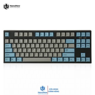 Bàn Phím Cơ Leopold FC750R PD BT Blue Grey Bluetooth - Hàng chính hãng