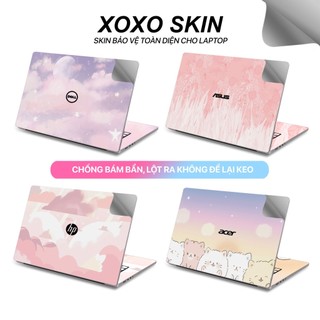 Skin Laptop Mẫu Bầu Trời Tím - Miếng Dán Skin Laptop Cắt Sẵn Theo Từng Kích Thước Máy