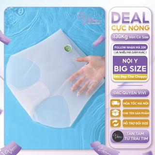 Quần lót nữ bigsize vải su lụa siêu mỏng mặc áo dài mát lạnh - Nội y nữ big size, cỡ lớn không lộ viền 100Kg - Mã N61