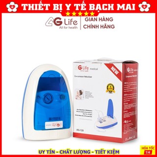 [NEW 2020] Máy Xông Hút Mũi 2 In 1 AG Life Hi Baby Phiên Bản Mới Có Đồng Hồ Áp Lực [Ấn Độ - BH 08 Năm]