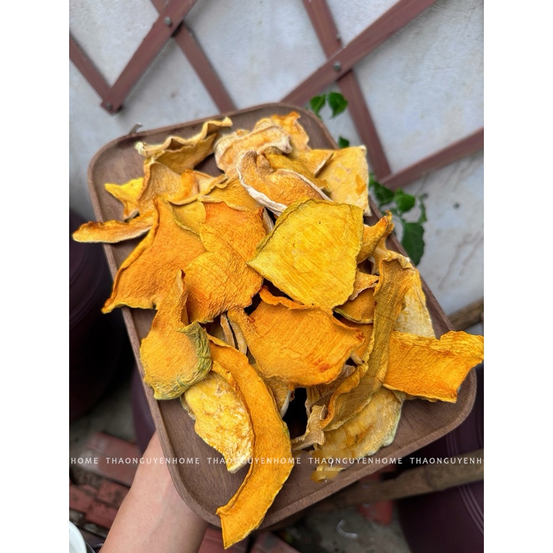 Bí đỏ sấy thơm (giống bí dân tộc)