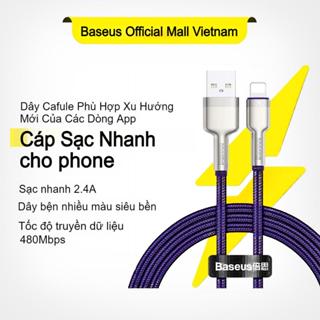  Dây Cáp Sạc USB Sang Lighting 2.4A Nhanh Baseus Cho Phone Ipad Từ USB Sang Phone 2.4A 