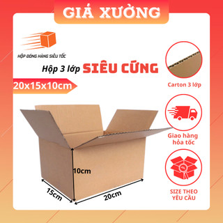 20x15x10 1 Hộp carton đóng hàng