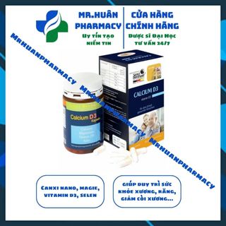 Calcium D3 Kapseln của Đức - Bổ sung Canxi, Vitamin D3 giúp hệ xương răng phát triển