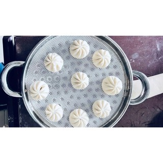 Máy làm bánh bao thủ công 100gr inox