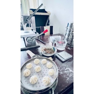 Máy làm bánh bao thủ công 100gr inox