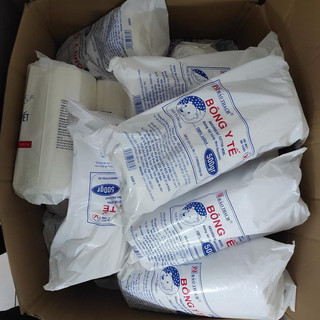 Bông y tế Bảo Thạch dạng cuộn 1kg
