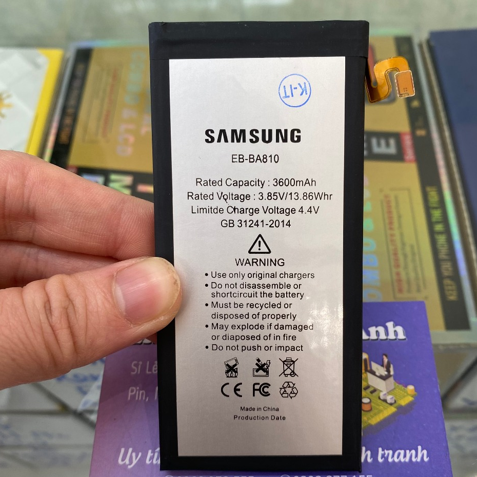 Pin Samsung A8 2016 / A810 (EB-BA810ABE) loai 1