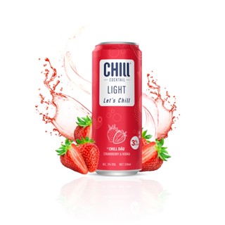 (Date 2027) Nước trái cây lên men Chill Cocktail 330ml