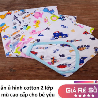 Chăn Ủ Lông Hình Có Mũ Cho Bé Sơ Sinh (lẻ bằng sỉ)