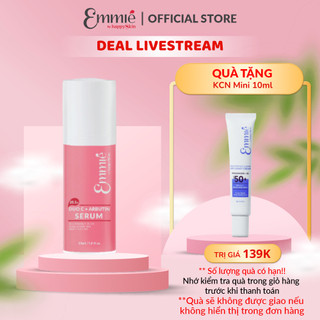 [Hiệu quả sau 1 tuần] Tinh Chất Làm Mờ Đốm Nâu, Thâm Nám và Trắng da Emmié Duo C + Arbutin 25.5% Serum 30ml