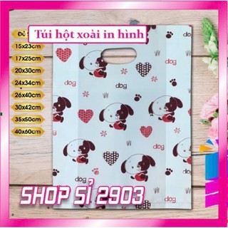 10 Kg túi xốp in hình - 10 kg túi xốp xoài nguyên size