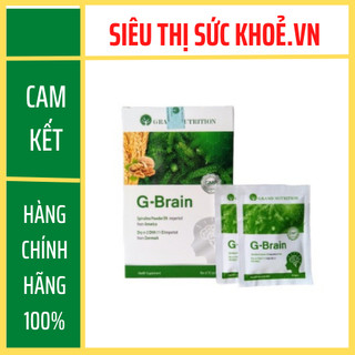 Cốm phát triển trí não g-brain 🍀🍀 1 gói lẻ dùng thử