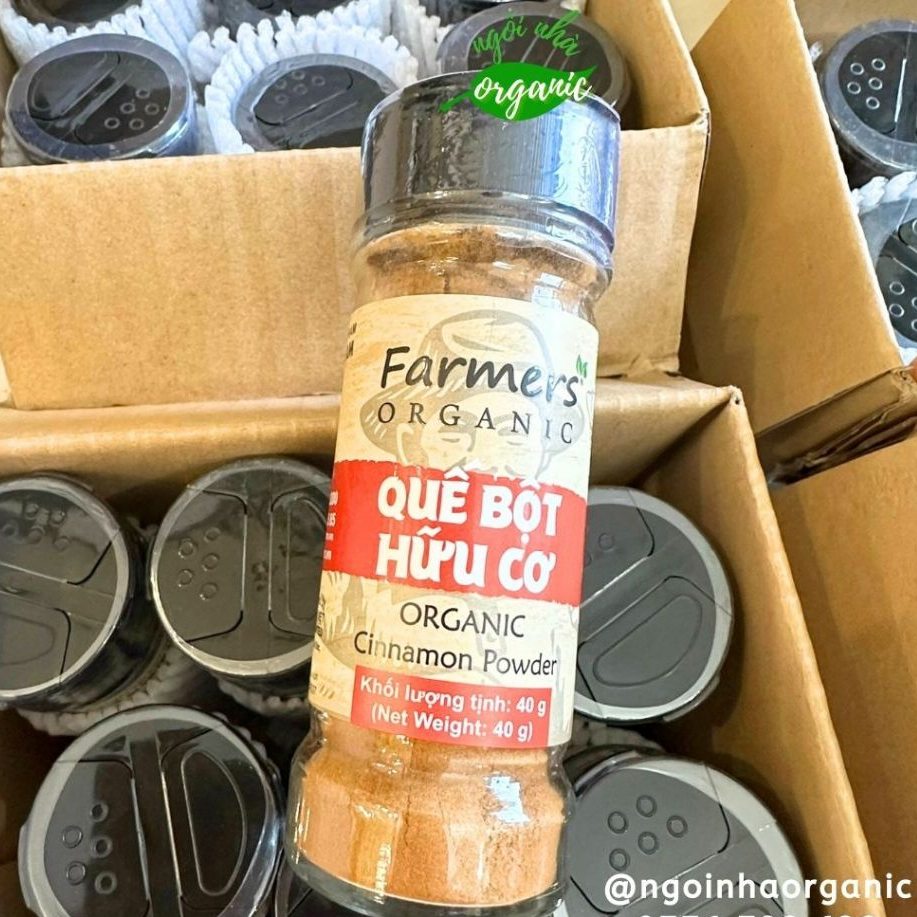 Bột quế hữu cơ Farmer 40g