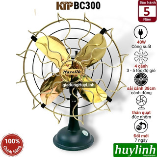 Quạt bàn kiểu cổ kim thuận phong ktp bc300