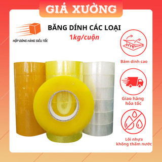 Băng dính 1kg /1 cuộn siêu dính
