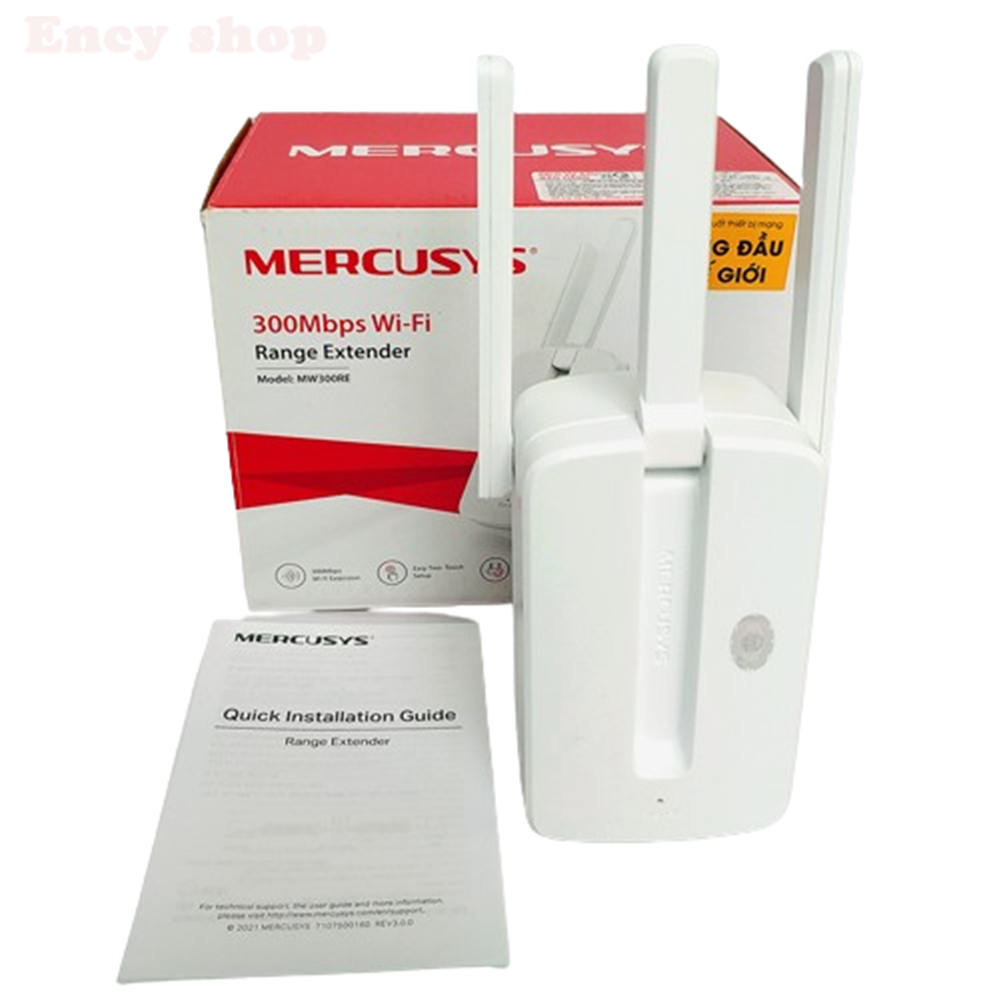 Kích sóng, Mở Rộng Sóng Wi-Fi Mercusys MW300RE – 300Mbps chính hãng