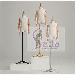 manocanh trẻ em size 3 - 4 tuổi tay gỗ vàng đẹp số đo chuẩn, sada shop