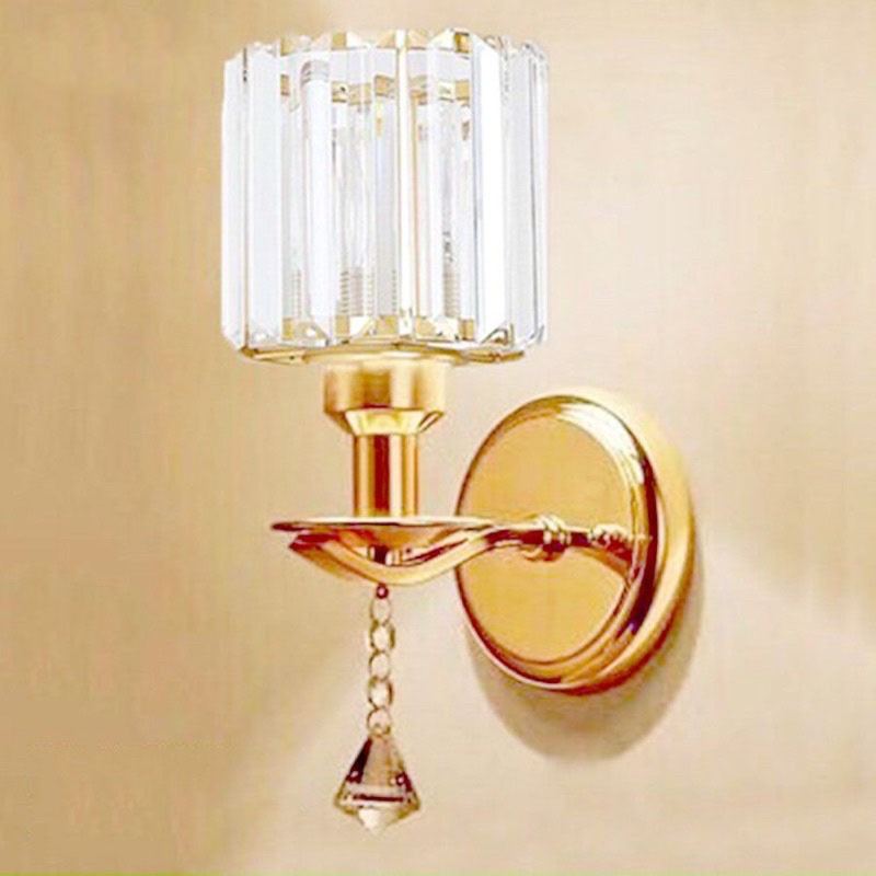 Đèn tường trang trí phòng khách, đèn ngủ, đèn cầu thang thủy tinh phale sang trọng hiện đại | BigBuy360 - bigbuy360.vn