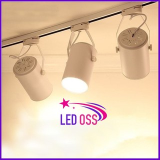 💥Giá Sỉ💥 Đèn LED rọi ray vỏ trắng đen, ánh sáng trắng vàng