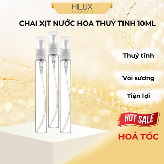 Lọ Chai chiết body mist, nước hoa 10ml vòi xịt