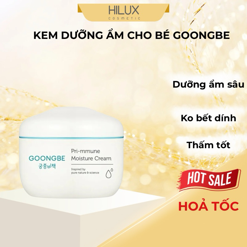 Kem dưỡng Goongbe Hàn Quốc cho bé