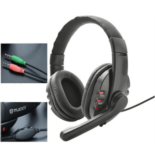 Tai Nghe Chụp Tai TUCCI X6 Gamming, nghe nhạc PC, Laptop