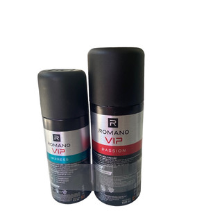 Xịt khử mùi toàn cho nam Romano Vip Passion tặng kèm chai 63ml