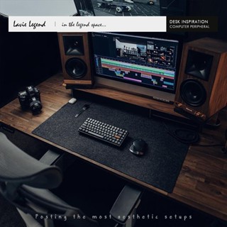 Pad Chuột Nỉ Cỡ Lớn Deco Bàn Làm Việc Tấm Lót Chuột Lớn Cực Sang Trọng - Thảm Nỉ Size Lớn 60x120cm 90x40cm