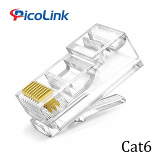Hạt Bấm Mạng, Đầu Bấm Mạng RJ45 Cat6 PicoLink P/N: PL19306