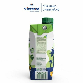 1 thùng sữa dừa organic vietcoco date mới (12 hộp x 330ml)