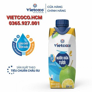 1 Hộp nước dừa tươi chanh muối vietcoco 330ml