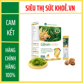 Cốm trí não g-brain gold 🍀🍀 cốm trí não g-brain gold hỗ trợ phát triển trí não cho bé