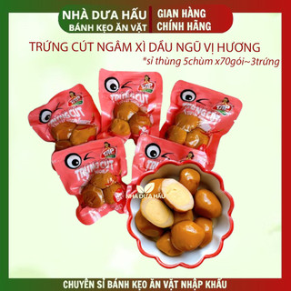 [25gam-3cái] Ăn vặt - Trứng cút ngâm xì dầu ngũ vị