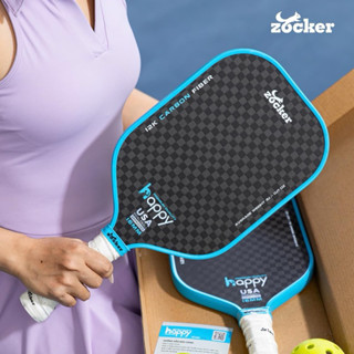 Vợt Pickleball Zocker Happy HP3 Premium Quality ( tặng kèm bao mặt vợt )