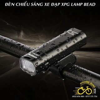 Đèn xe đạp - đèn chiếu sáng xpg lamp bead sạc usb