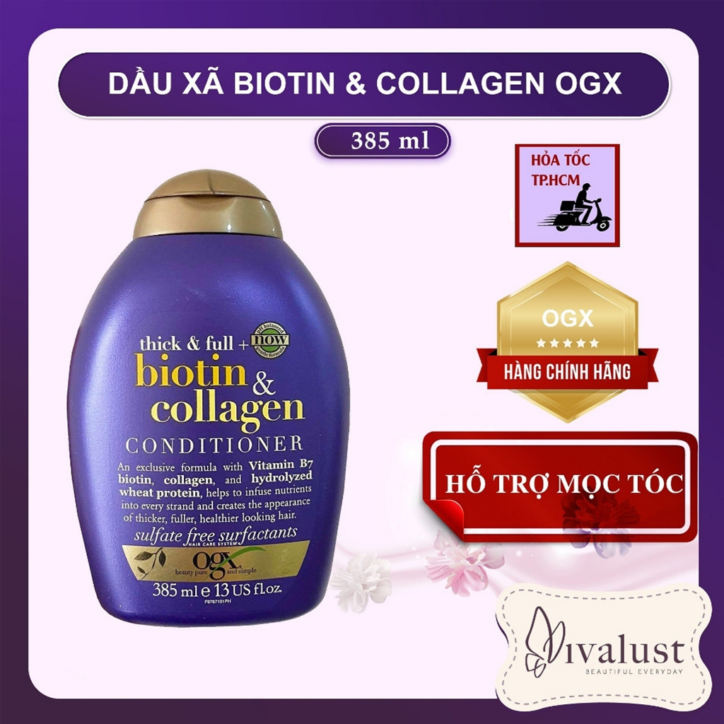 Dầu Xả BIOTIN & COLLAGEN OGX 385ml