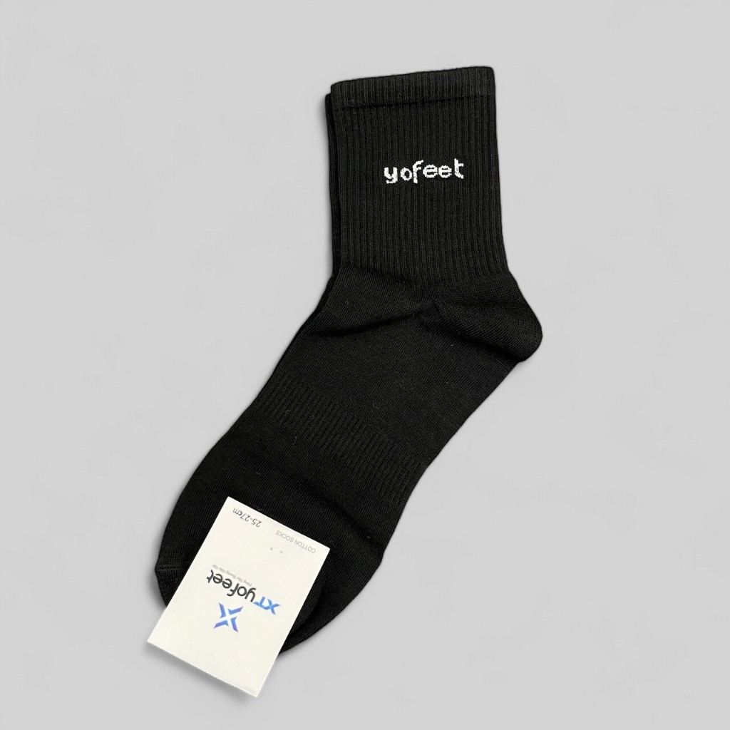 Tất cao cổ YOFEET kiểu dáng thể thao, thấm hút mồ hôi