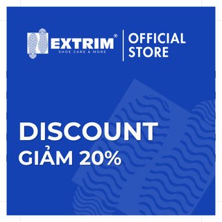 HCM [E-voucher] -  Giảm 20% cho đơn hàng từ 500K khi Chăm sóc giày tại EXTRIM