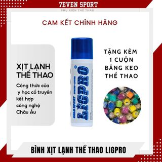 Bình xịt lạnh giảm đau thể thao LIGPRO, làm dễ chịu tức thời, giảm đau nhanh - Dung tích 200ML