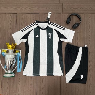 Quần Áo Bóng Đá, Áo đá banh CLB JUVENTUS Sân Nhà 2024/25 Màu Trắng Vải Gai Thái Cao Cấp không Xù