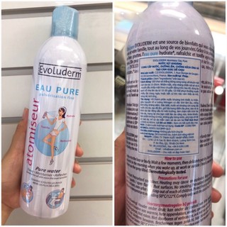 [Chính hãng] XỊT KHOÁNG EVOLUDERM 400ML