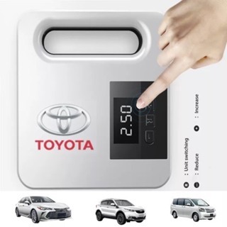  Máy bơm lốp mini cắm tẩu TOYOTA hàng chính hãng bơm siêu khỏe cao cấp 