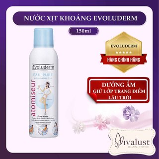 [Chính hãng] XỊT KHOÁNG EVOLUDERM 150ML